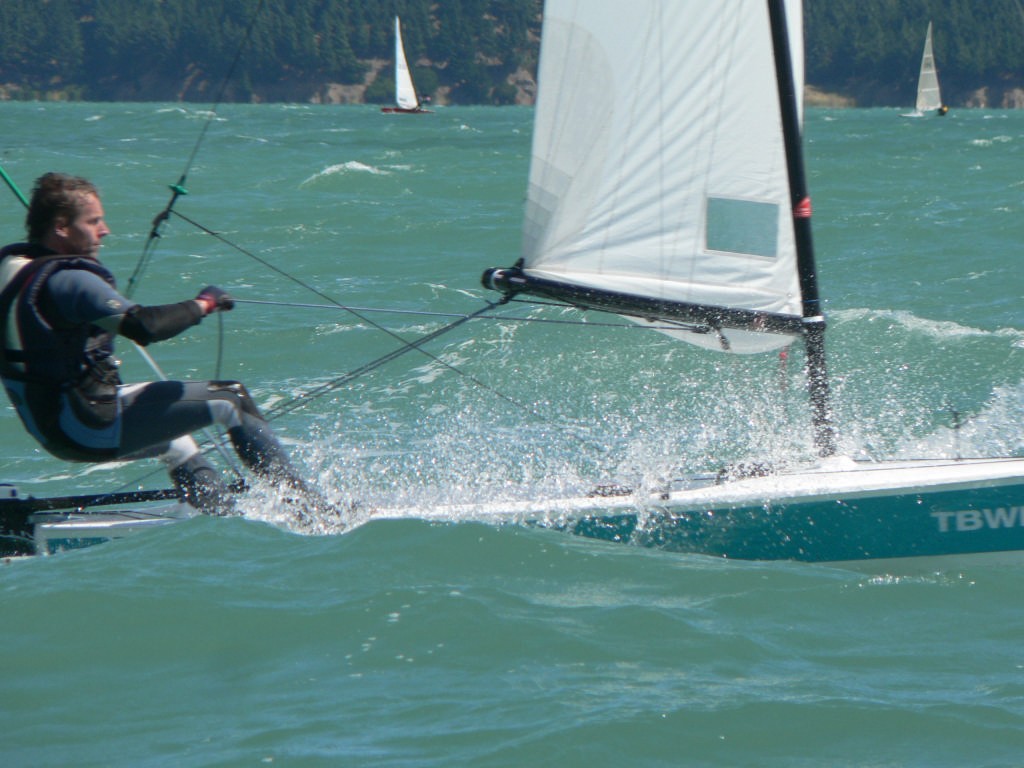 Fast South Islander, Kim Humphries, in control offwind! © Event Media