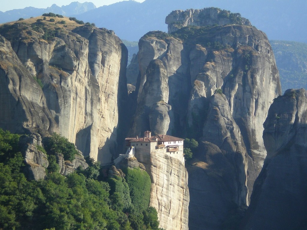 One of the surviving monasteries at Meteroa © Yacht Balvenie