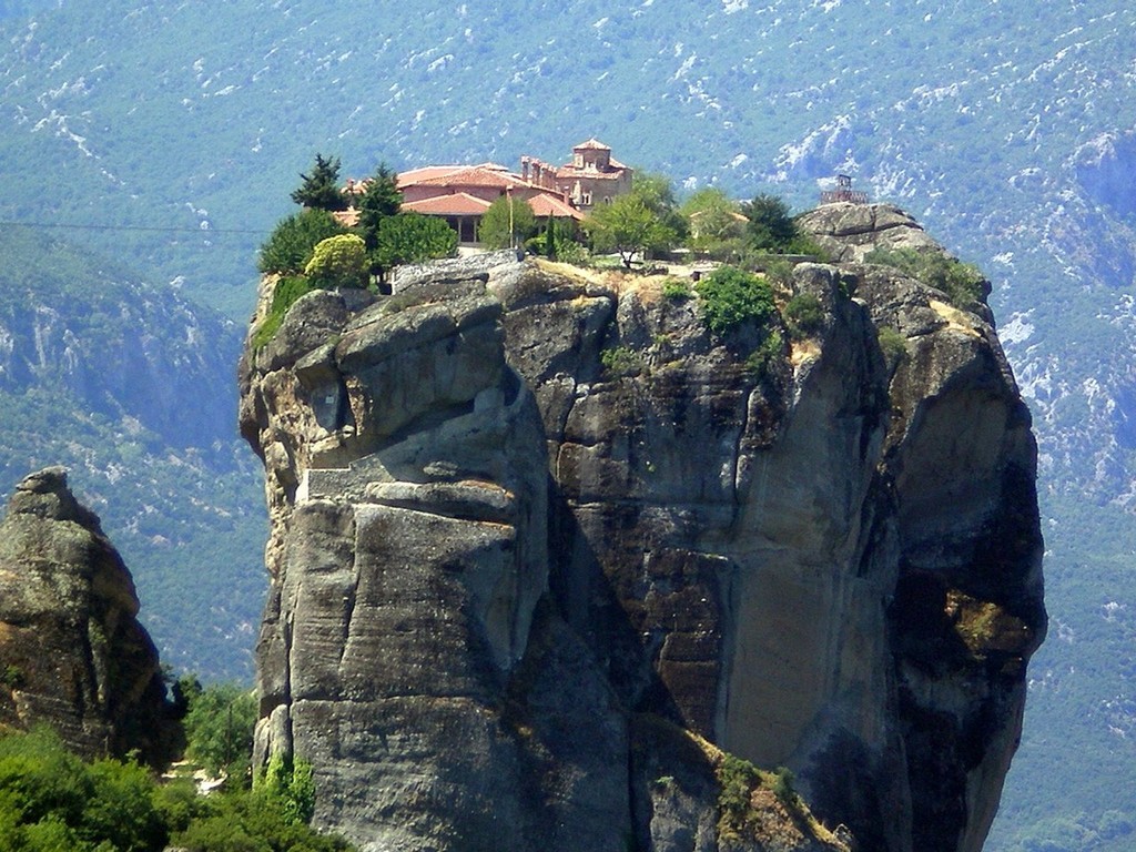 Another monastery, famous as the backdrop in the James Bond film ``For your Eyes Only``
 photo copyright Yacht Balvenie taken at  and featuring the  class