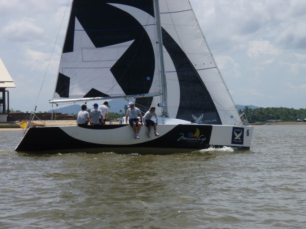 Racing upwind - 2007 Asian Match Racing Championships © Event Media