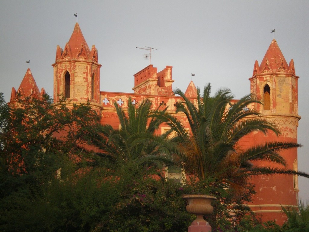 One of the fairy castle homes in Santa Maria © Yacht Balvenie