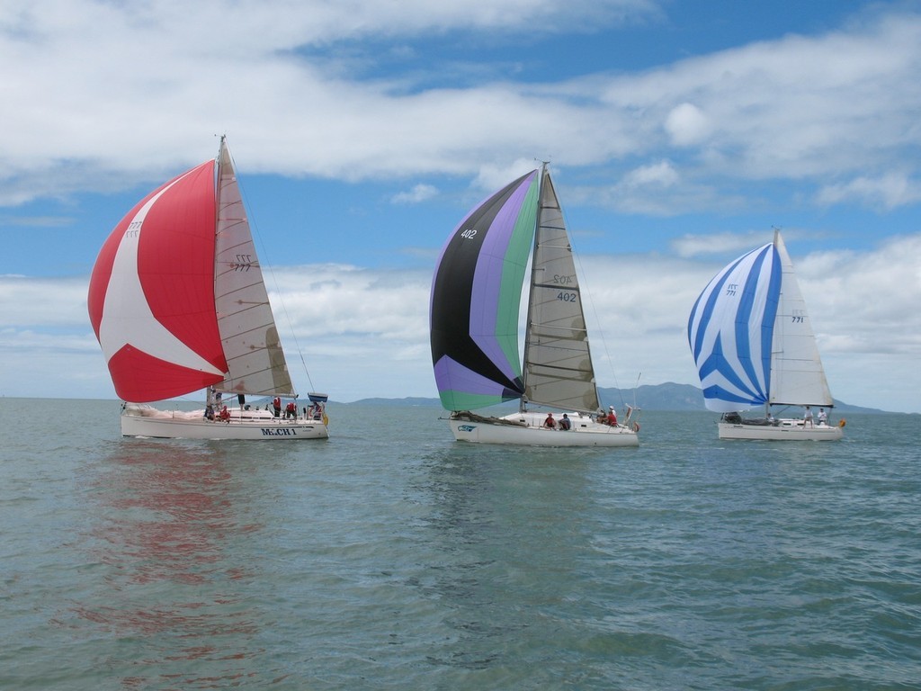 Spinnakers - Port Hinchinbrook Easter Series photo copyright Townsville Cruising Yacht Club http://www.tcyc.org.au/ taken at  and featuring the  class