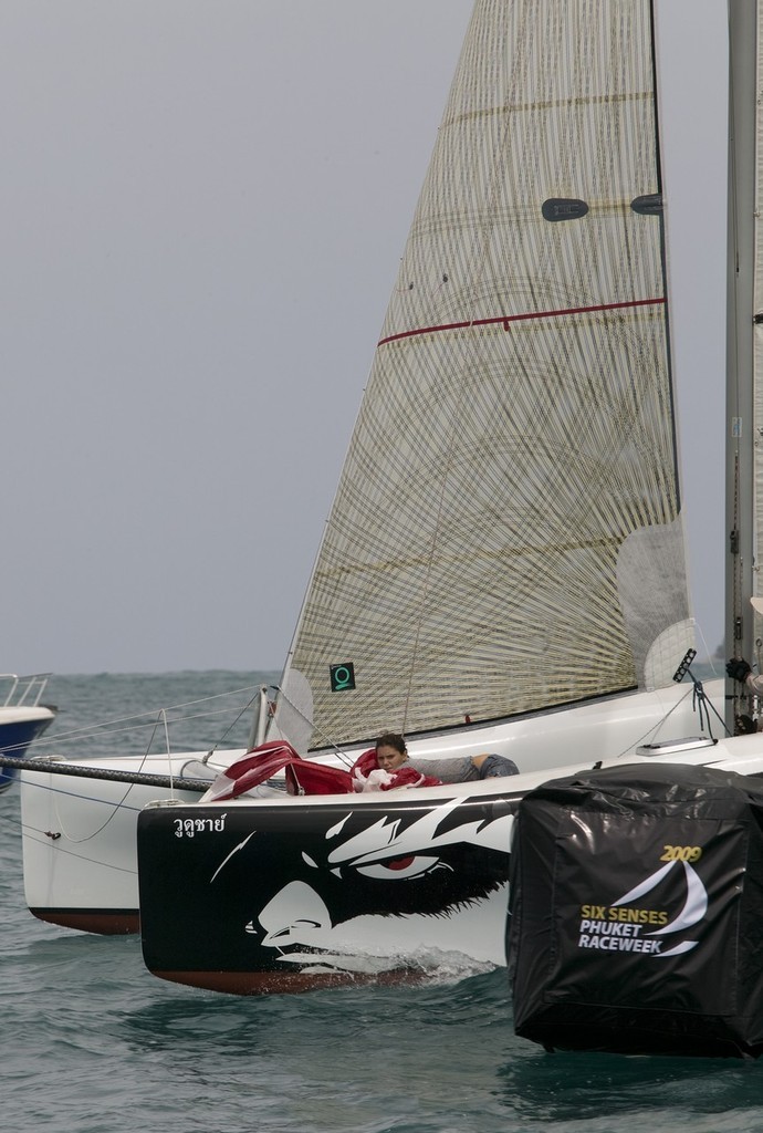 Six Senses Phuket Raceweek 2009. Keeping an eye on... Voodoo. © Guy Nowell http://www.guynowell.com