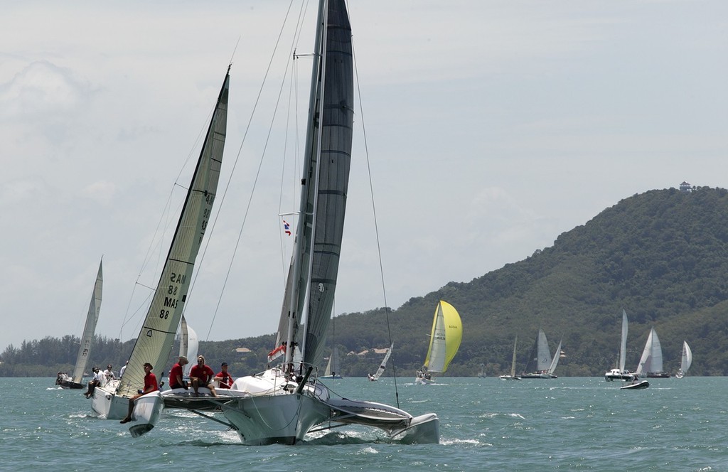 Six Senses Phuket Raceweek 2009. Miss Saigon. photo copyright Guy Nowell http://www.guynowell.com taken at  and featuring the  class