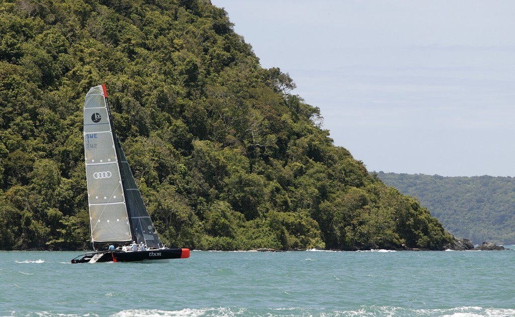 Six Senses Phuket Raceweek 2009. Thor enjoying the scenic route. © Guy Nowell http://www.guynowell.com