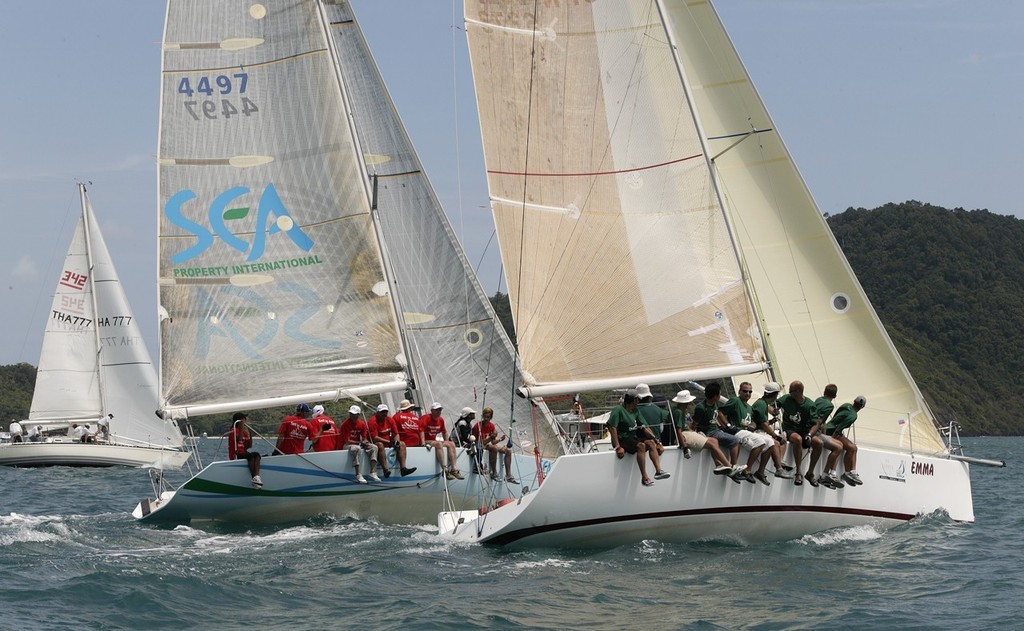 Six Senses Phuket Raceweek 2009. IRC 1 start. photo copyright Guy Nowell http://www.guynowell.com taken at  and featuring the  class