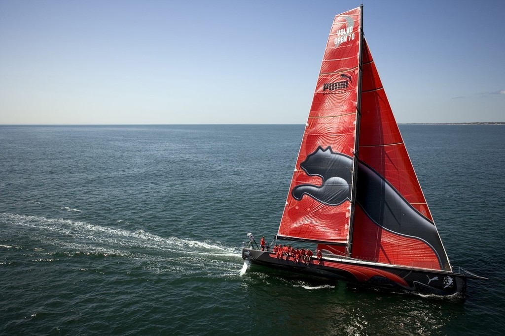 PUMA Ocean Racing's new racing boat 