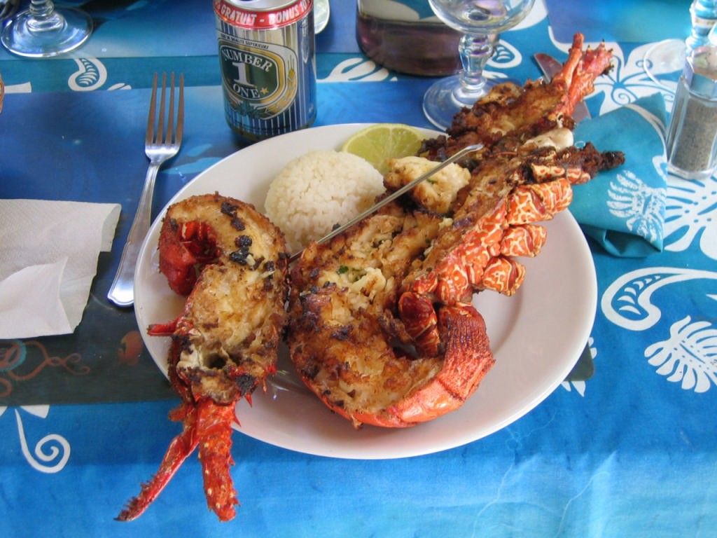 19.  Lobster lunch photo copyright Charter World http://www.charterworld.com.au taken at  and featuring the  class