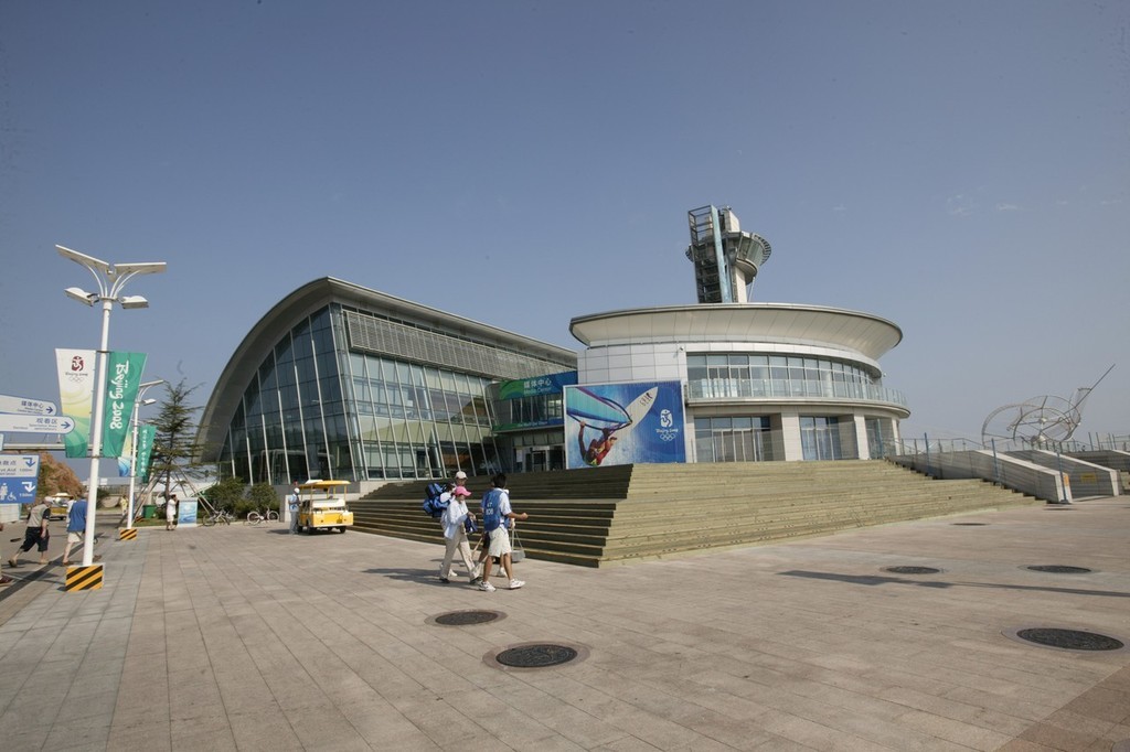 Qingdao Olympic Regatta 2008. Media Centre. © Guy Nowell http://www.guynowell.com