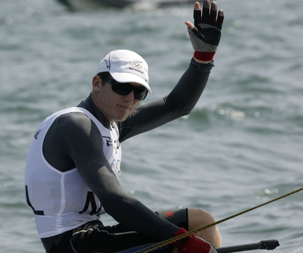 Qingdao Olympic Regatta 2008. Andrew Murdoch (NZL). © Guy Nowell http://www.guynowell.com