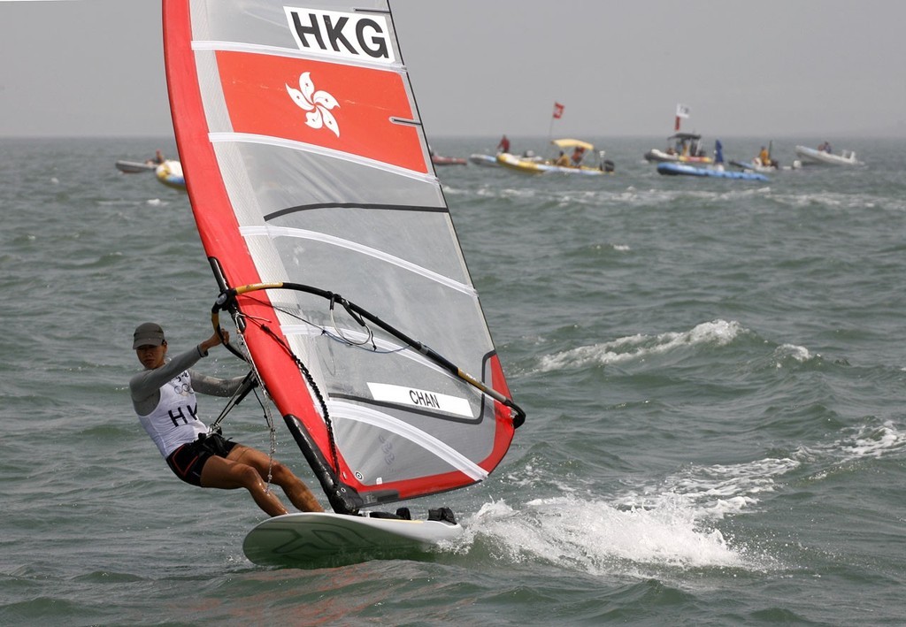 Qingdao Olympic Regatta 2008. Chan Wai Kei (HKG). © Guy Nowell http://www.guynowell.com