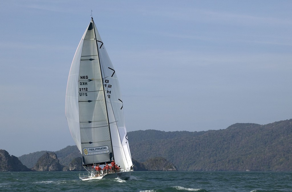 Royal Langkawi International Regatta 2010. HiFi enjoying the Langkawi scenery. © Guy Nowell http://www.guynowell.com