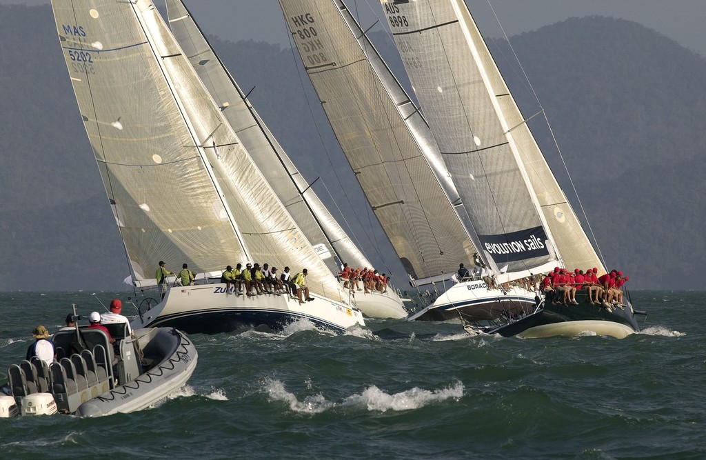 Royal Langkawi International Regatta 2010. Racing class start. photo copyright Guy Nowell http://www.guynowell.com taken at  and featuring the  class