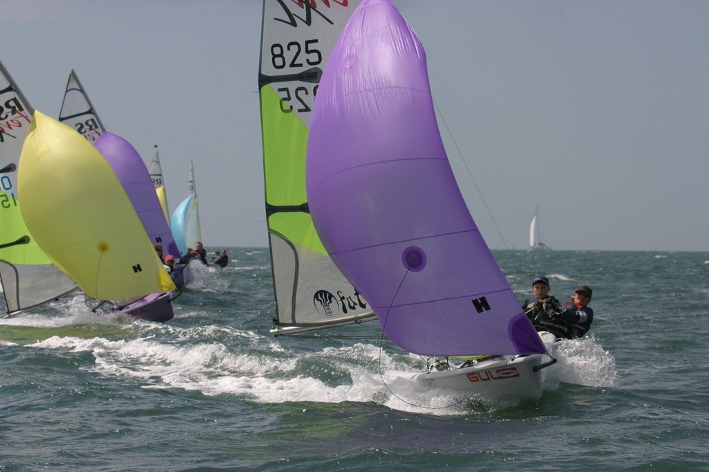 RS-Feva downwind photo copyright Performance Sailcraft taken at  and featuring the  class