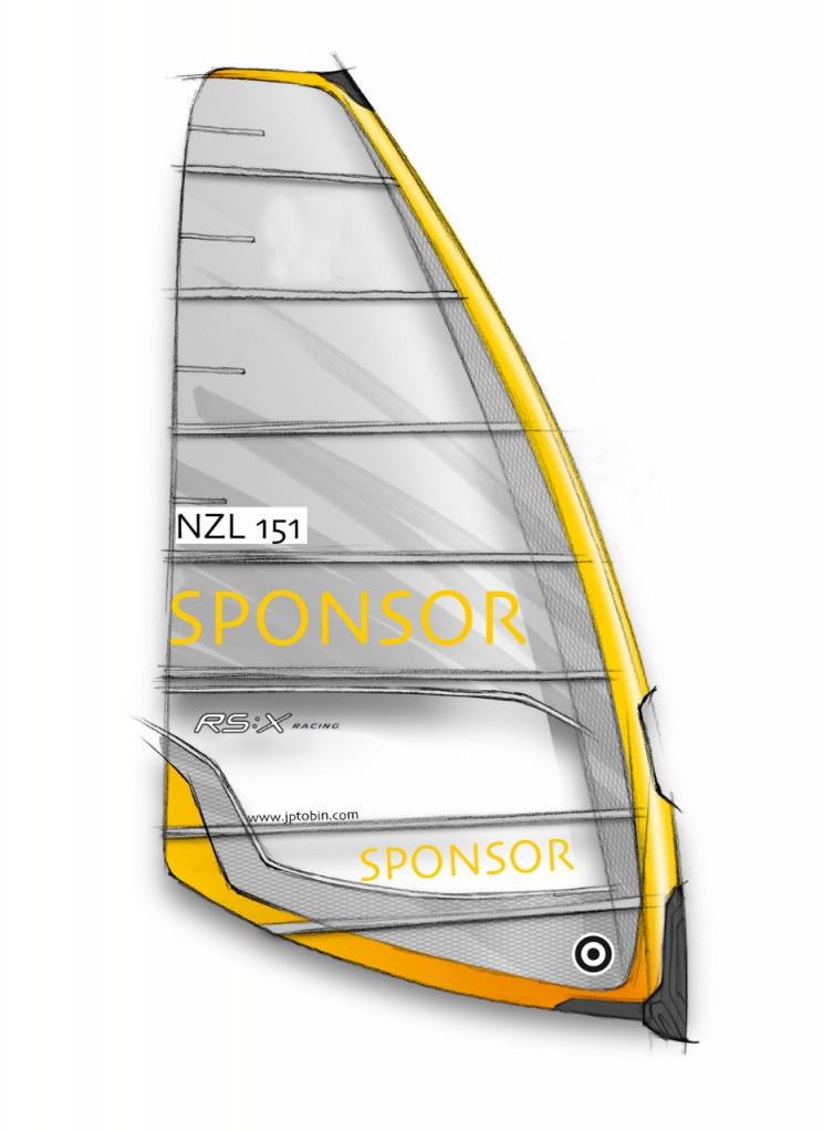 RSX Sail Sponsor space available © JP Tobin