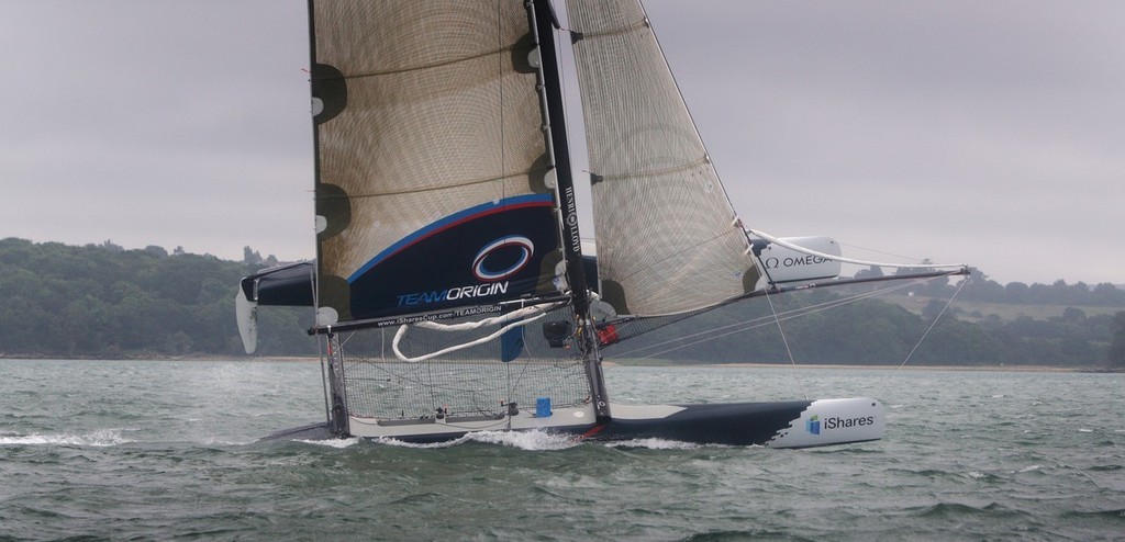 Team Origin in the JP Morgan Round the Island Race © onEdition http://www.onEdition.com