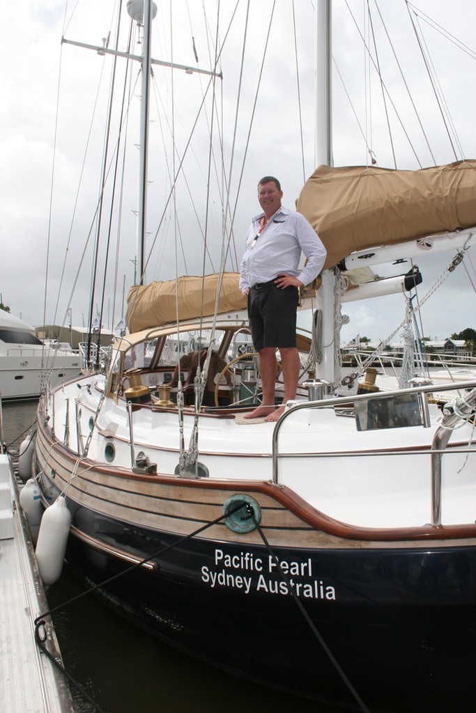 The Hans Christian ketch, Pacific Pearl is the company's latest restoration project. photo copyright Jeni Bone taken at  and featuring the  class