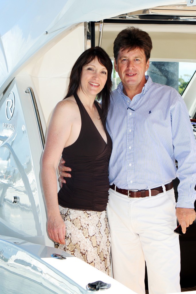 John and Sharon Russell oversee Riviera's syndication program. photo copyright MIAA taken at  and featuring the  class