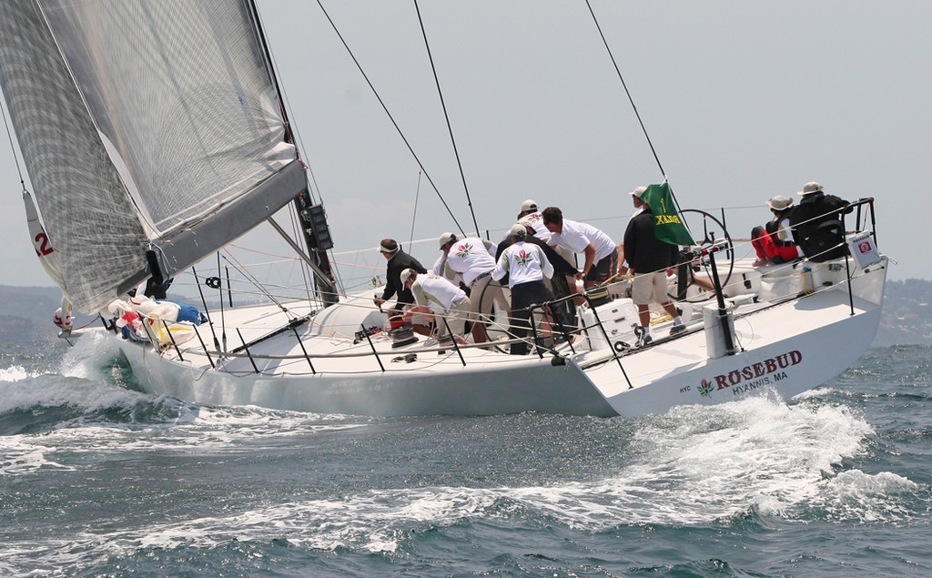 Rosebud swings around the top mark - Rolex Trophy Rating Series photo copyright Crosbie Lorimer http://www.crosbielorimer.com taken at  and featuring the  class