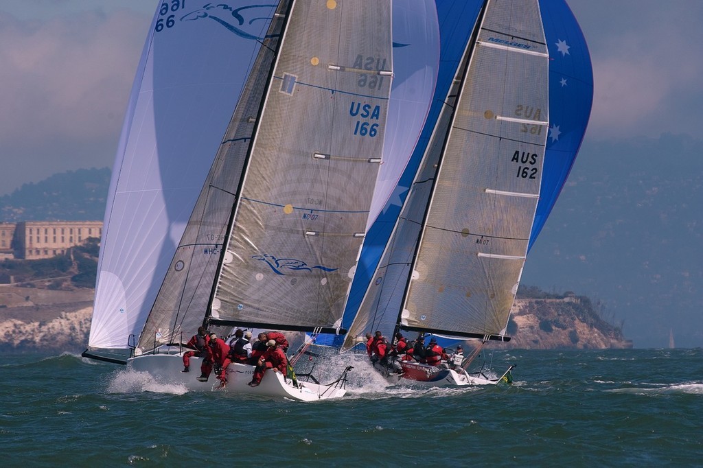 Chuck Lantz on day 3 of the Rolex Big Boat Series