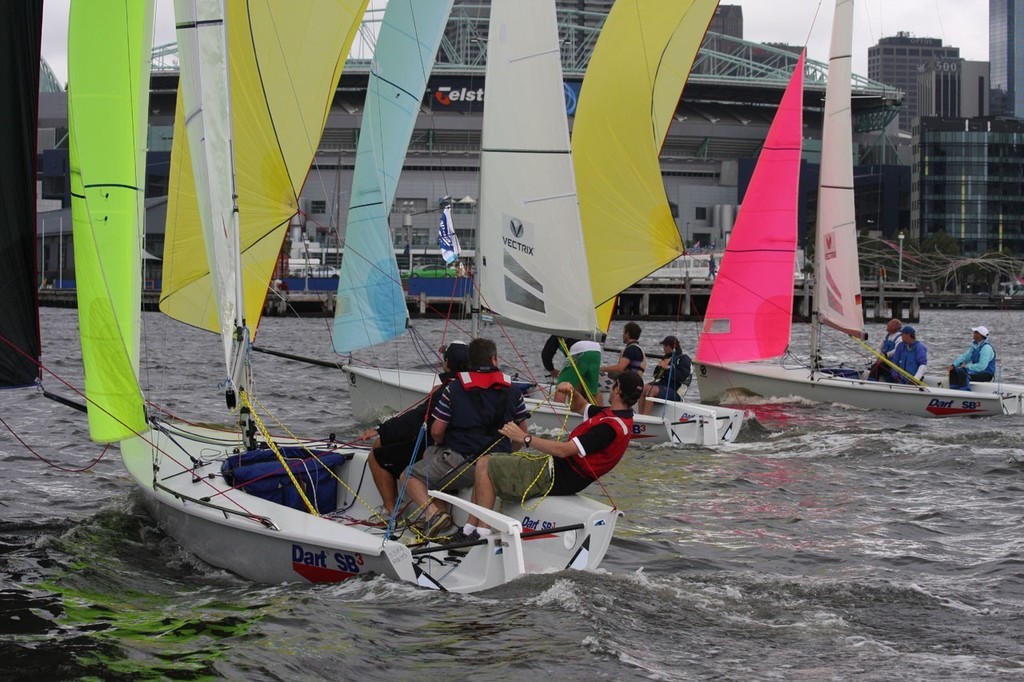 Dart SB3 Race 3 - Skandia Docklands International 2008 photo copyright Greg Maunder http://www.gregmaunder.com taken at  and featuring the  class