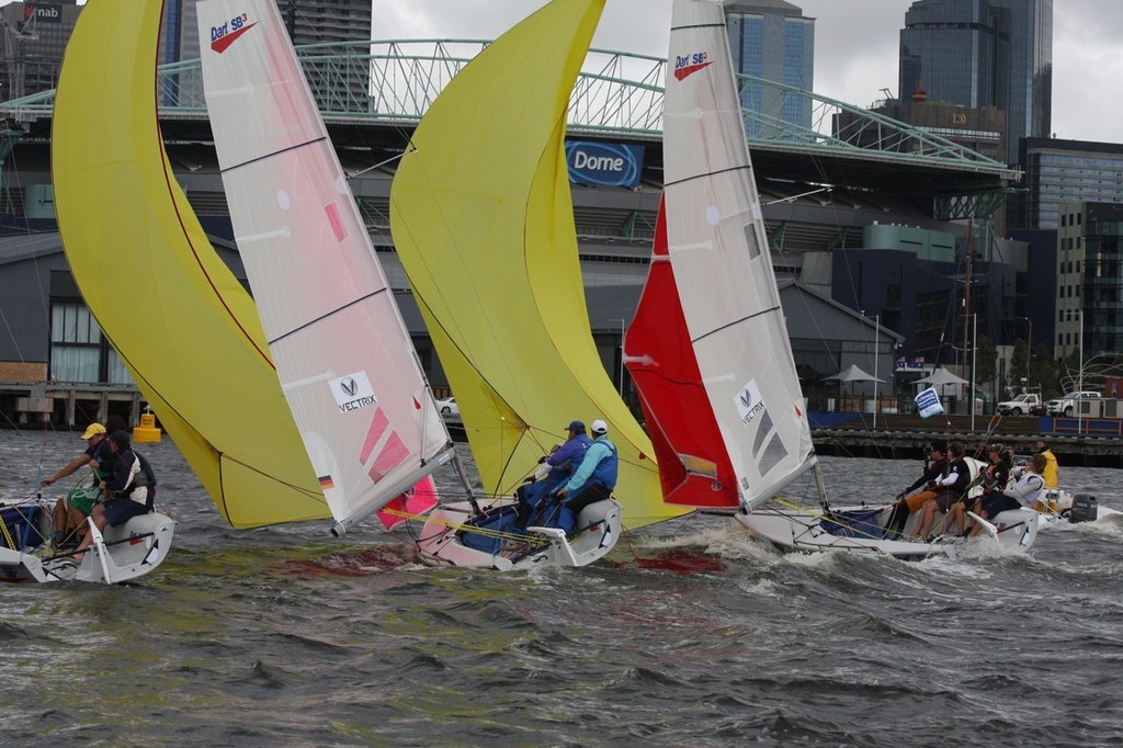 Dart SB3 Race 3 - Skandia Docklands International 2008 photo copyright Greg Maunder http://www.gregmaunder.com taken at  and featuring the  class