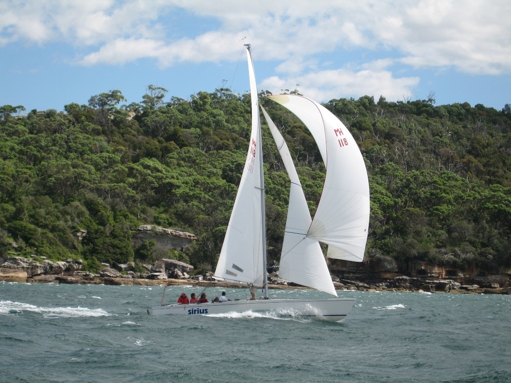 Ben Nossiter's ``Serius`` - Adams 10m 2008 Nationals Championships photo copyright Mitchell Miller taken at  and featuring the  class