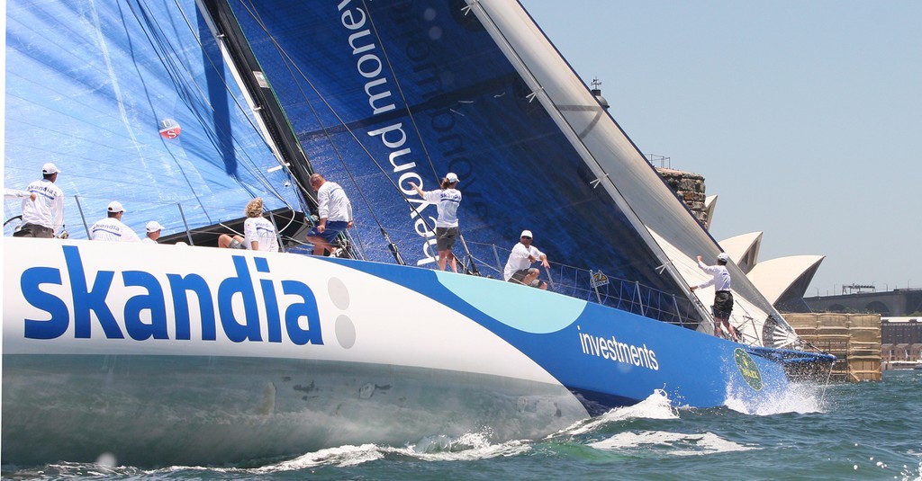 Skandia under kite - SOLAS Big Boat Challenge © Crosbie Lorimer http://www.crosbielorimer.com