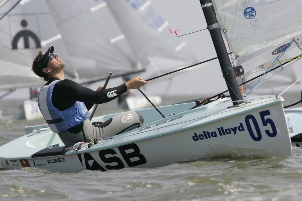 Dan Slater (NZL) Finn - Day 2 2008 Delta Lloyd Regatta, Medemblijk, NED © Delta Lloyd Regatta http://hollandregatta.org