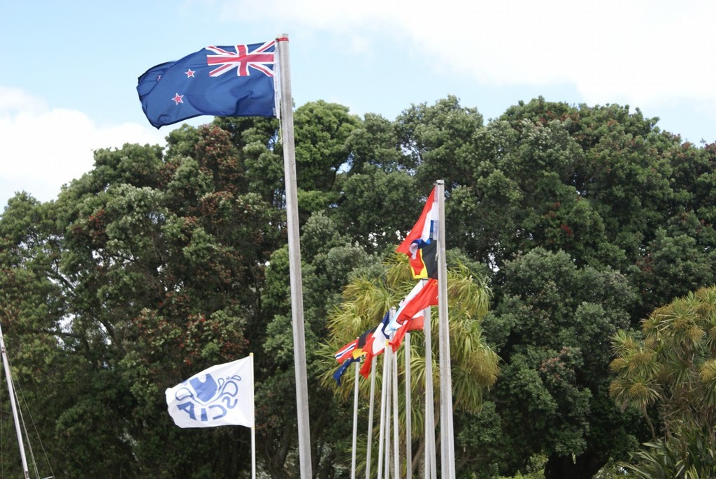 Takapuna Boating Club - venue for the 2010 Splash Worlds photo copyright Richard Gladwell www.photosport.co.nz taken at  and featuring the  class