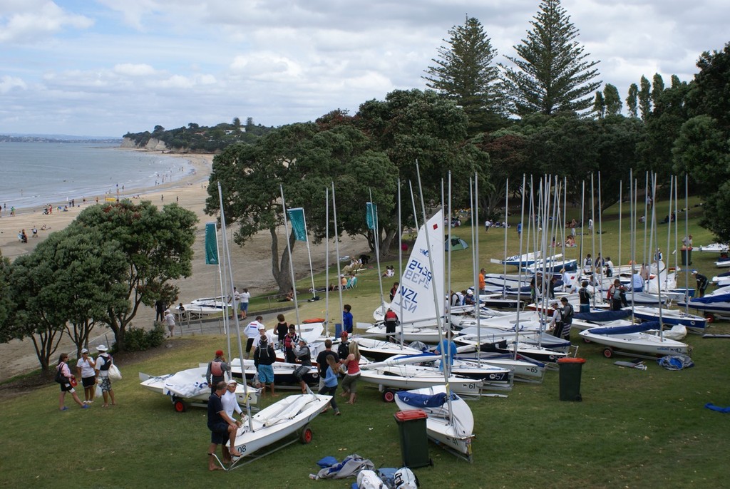 Takapuna Boating Club - venue for the 2010 Splash Worlds photo copyright Richard Gladwell www.photosport.co.nz taken at  and featuring the  class