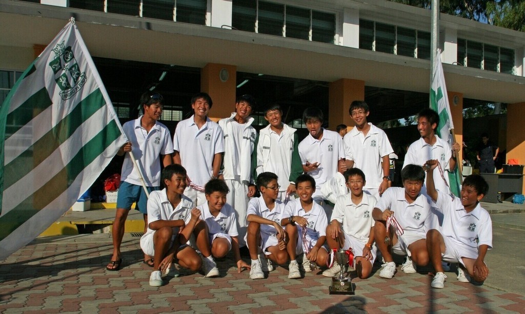 St Joseph’s Institution team,Singapore Inter-Schools’ Champs 2009 © SingaporeSailing