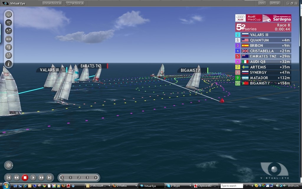 Matador and Bigamist 7 return to be a long way behind the fleet © ARL Media http://www.arl.co.nz/