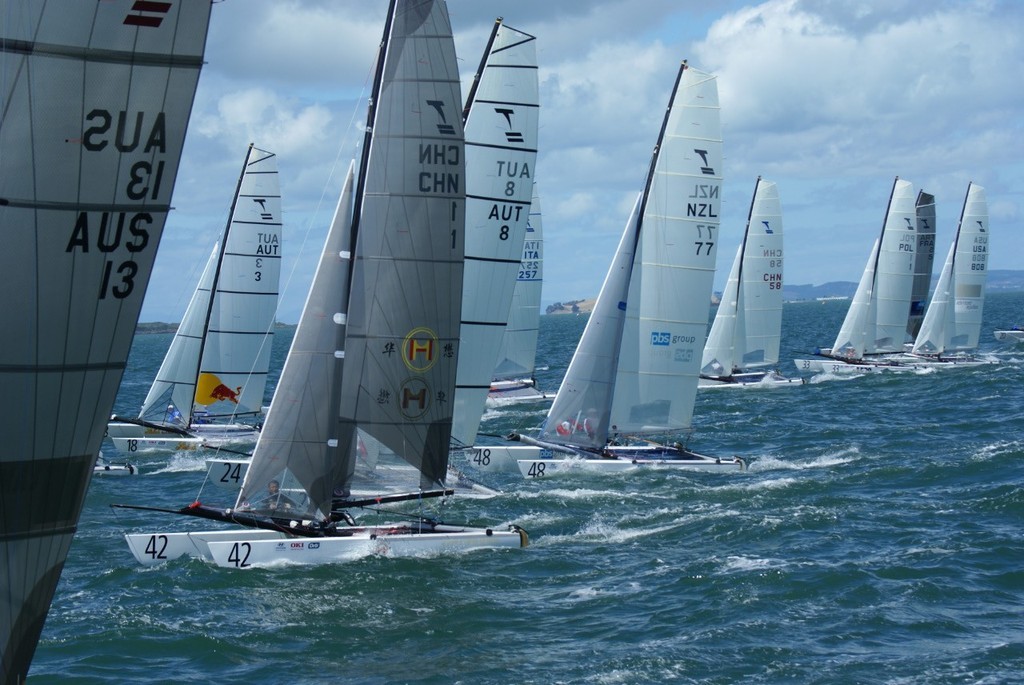 Start Race 8- 2008 Tornado Worlds  © Sail-World.com/NZ 