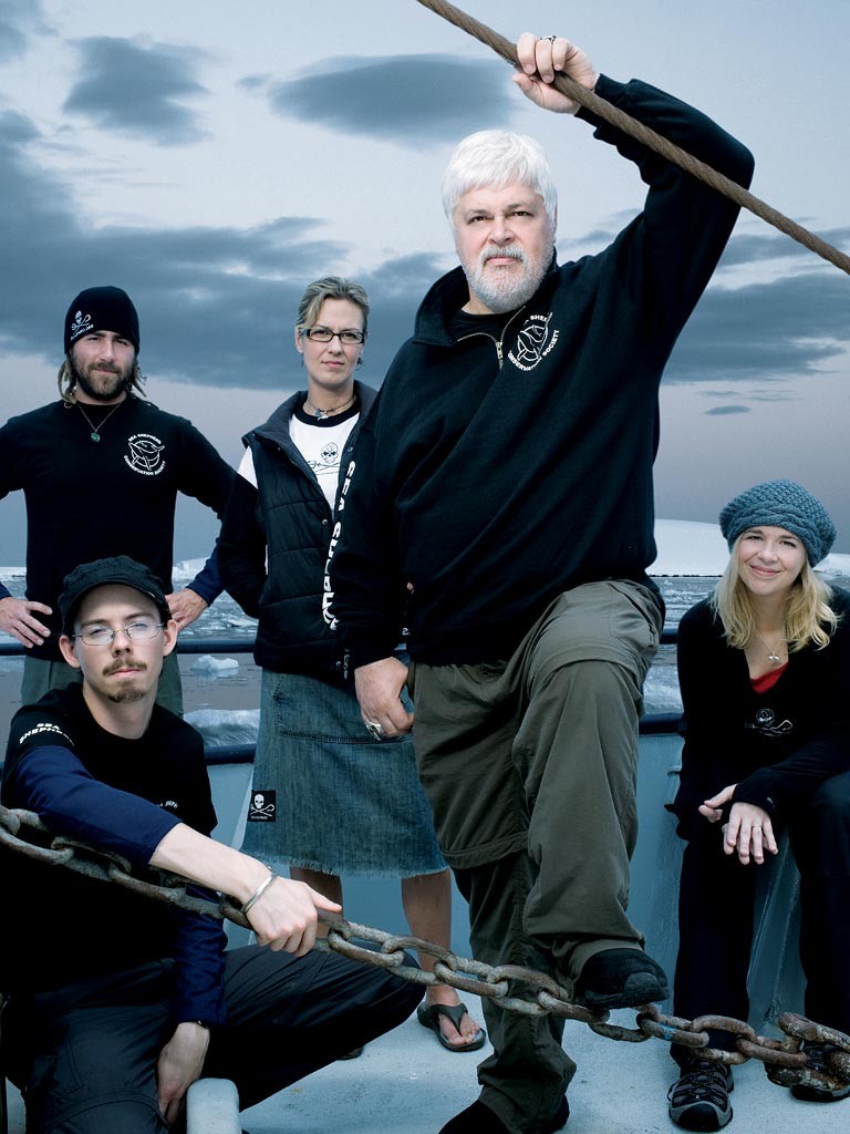 The crew has become well known and well supported, thanks to 'Whale Wars' on the Animal Planet channel. photo copyright MIAA taken at  and featuring the  class