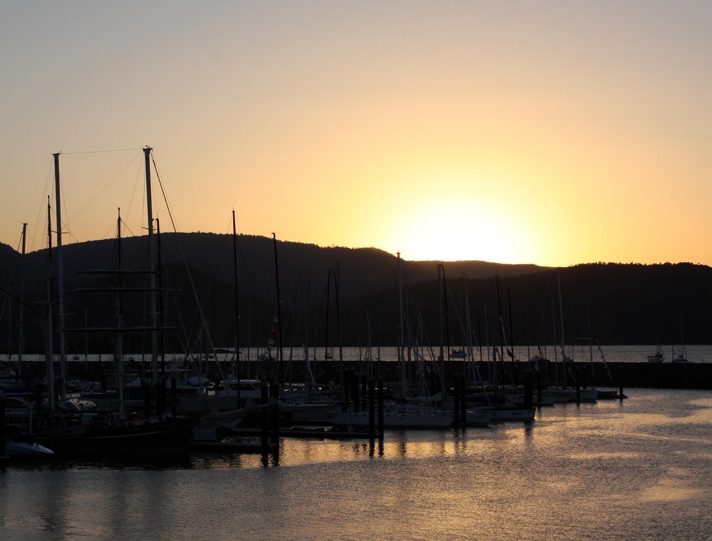 Sunset Day 4 Meridien Marinas Airlie Beach Race Week 2009  
 photo copyright Sail-World.com /AUS http://www.sail-world.com taken at  and featuring the  class
