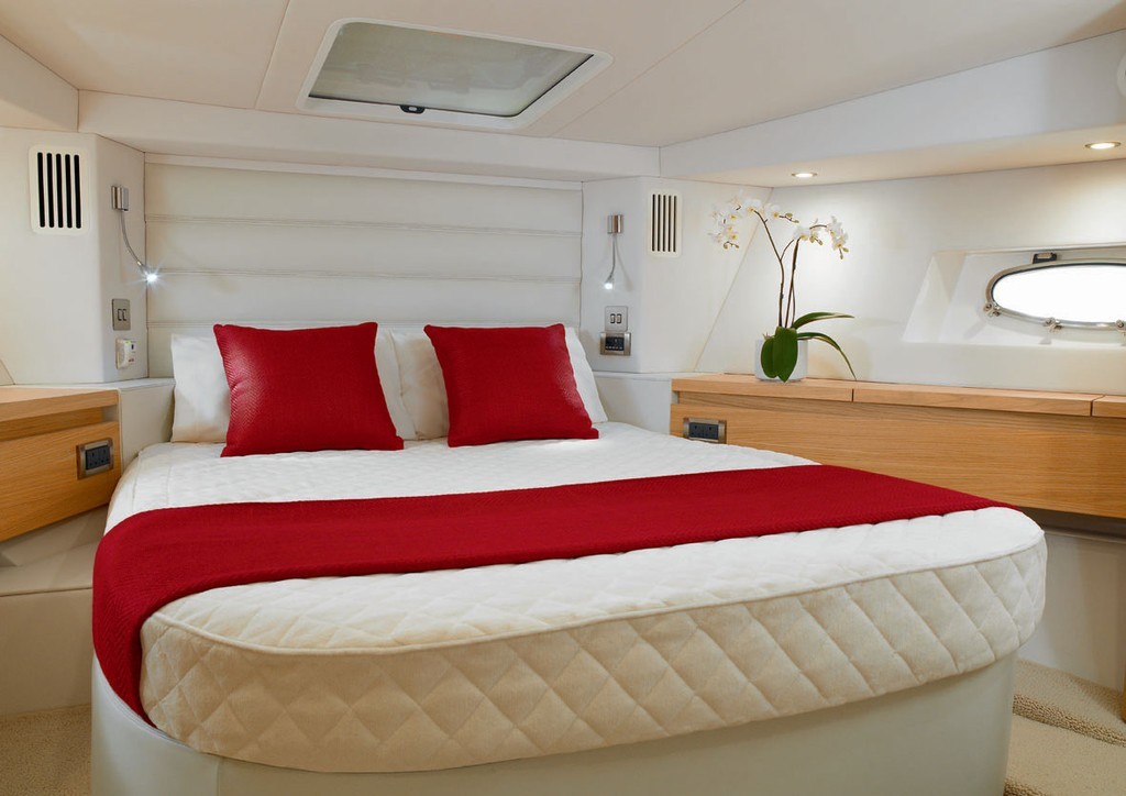 Master suite is bright and light. photo copyright MIAA taken at  and featuring the  class