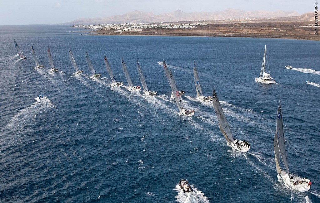TP52 World Championship Islas Canarias Puerto Calero - Long Coastal Race photo copyright Nico Martinez http://www.nicomartinez.com taken at  and featuring the  class