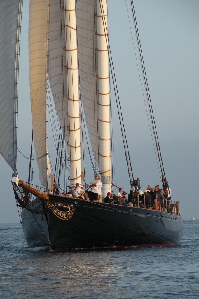 Schooner ’America’ always looking good © Warren Allan