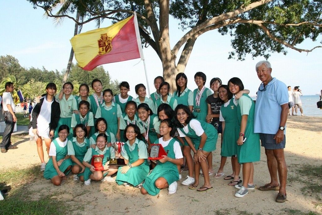 Tanjong Katong School team, Singapore Inter-Schools&rsquo; Champs 2009 photo copyright SingaporeSailing taken at  and featuring the  class