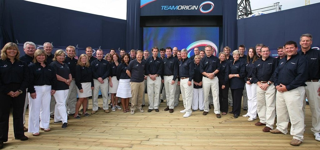 Team Origin introduced at Southampton Boat Show 2007 © onEdition http://www.onEdition.com