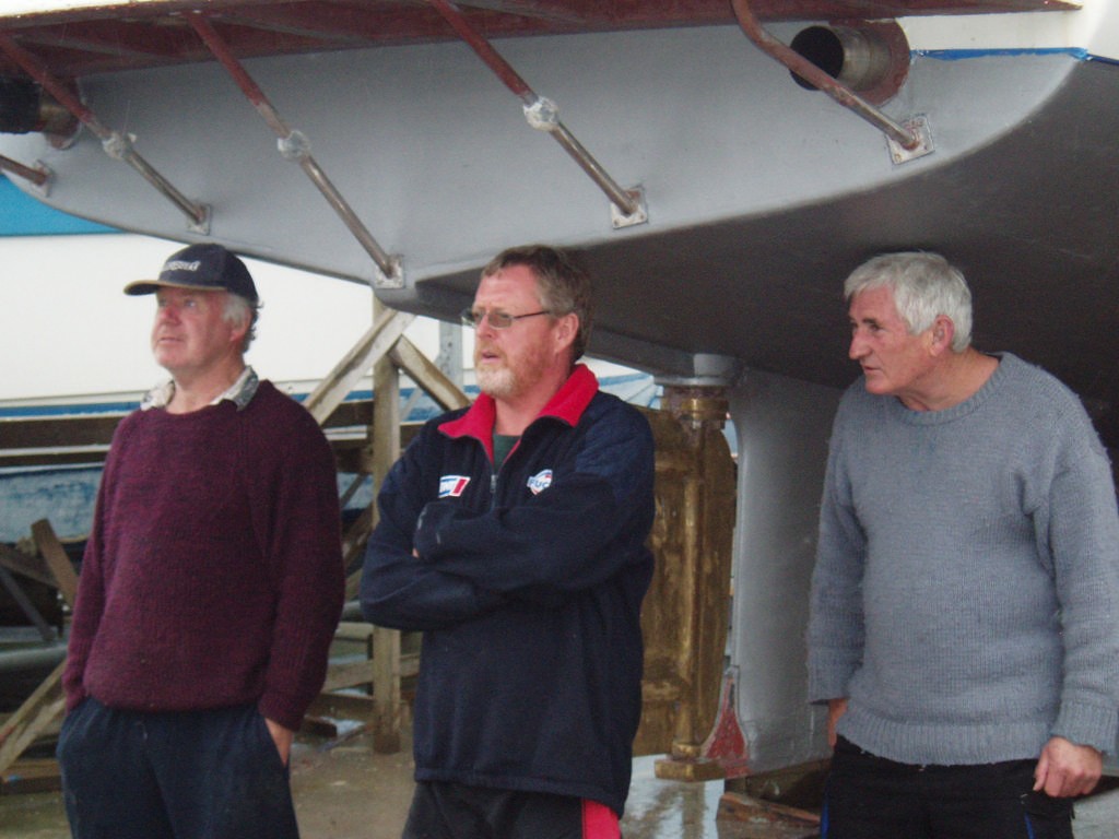 The Milford Team looks on. photo copyright Jane Pares - IMB taken at  and featuring the  class