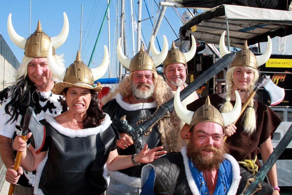 The Viking crew of The Black Rose - Sunferries Magnetic Island Race Week Day 4  
 photo copyright Sail-World.com /AUS http://www.sail-world.com taken at  and featuring the  class