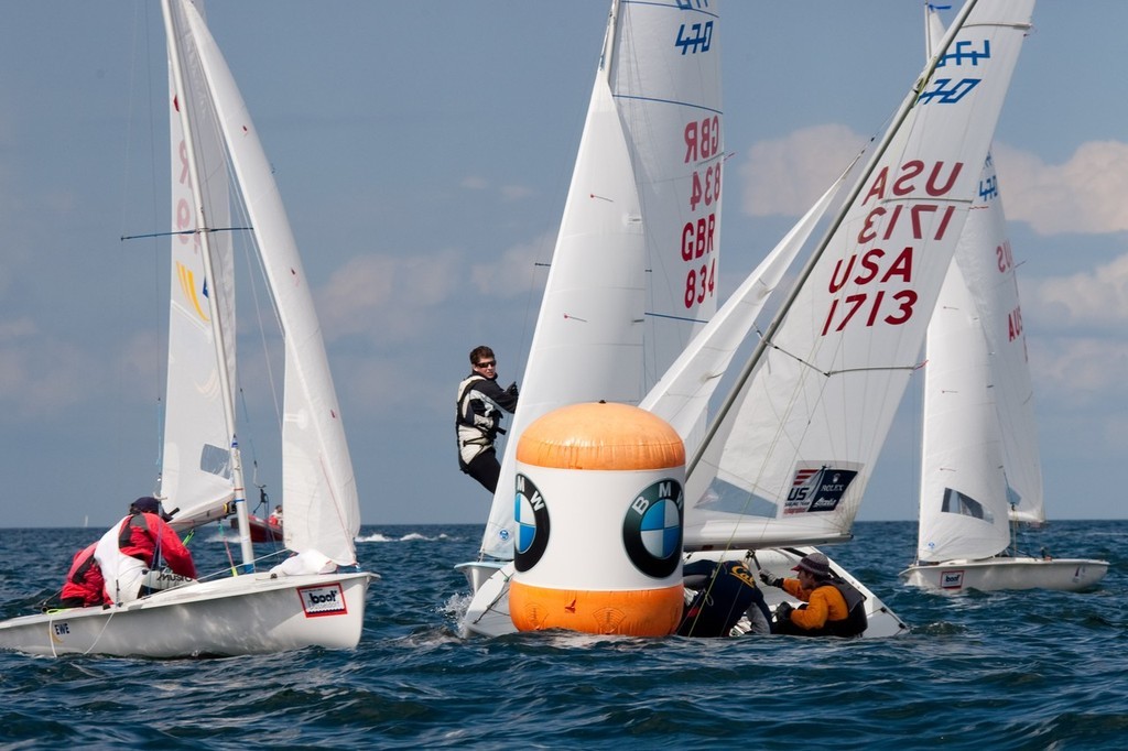 470M an der Tonne (BMW) USA 1713 Ncnay Stuard (1981) Beverly YC, Mcbride William (1990) st. francis yc; GBR 834 Patience Luke (1986) WPNSA, MacDonald Callum (1985) RNCYC; AUS 6 Alexander Conway (1989) MHYC, Patrick Conway (1989) MHYC photo copyright Kieler Woche www.KielerWoche.de taken at  and featuring the  class