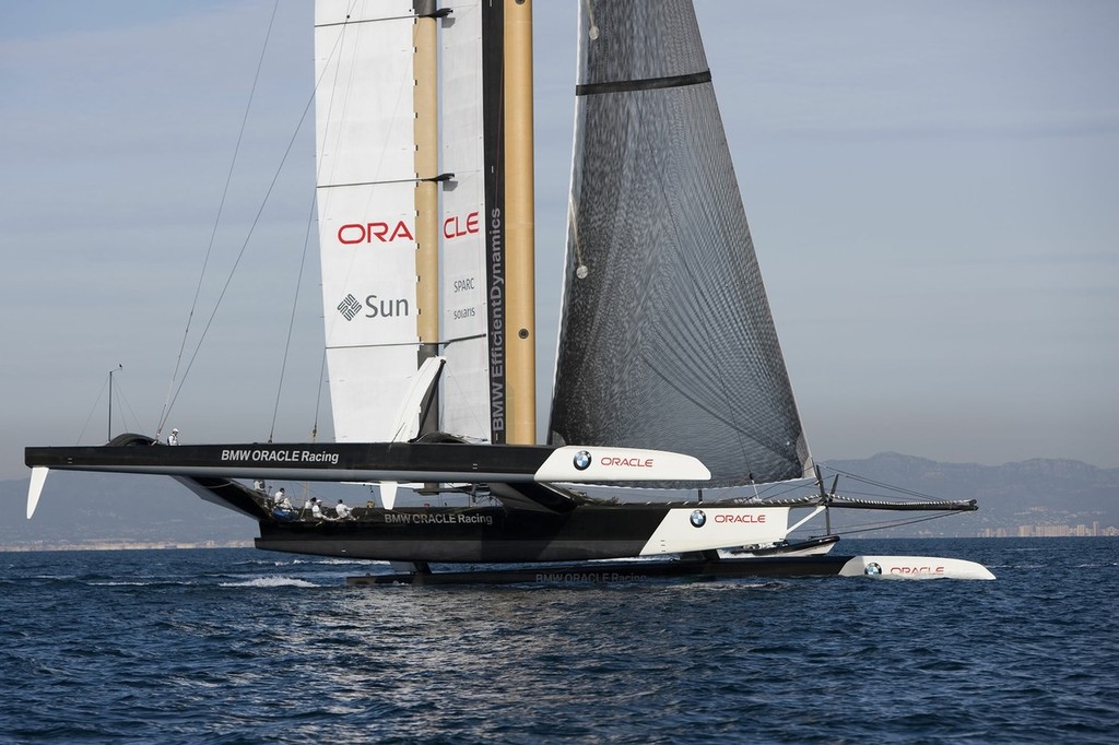33rd America’s Cup - BMW ORACLE Racing  © BMW Oracle Racing Photo Gilles Martin-Raget http://www.bmworacleracing.com