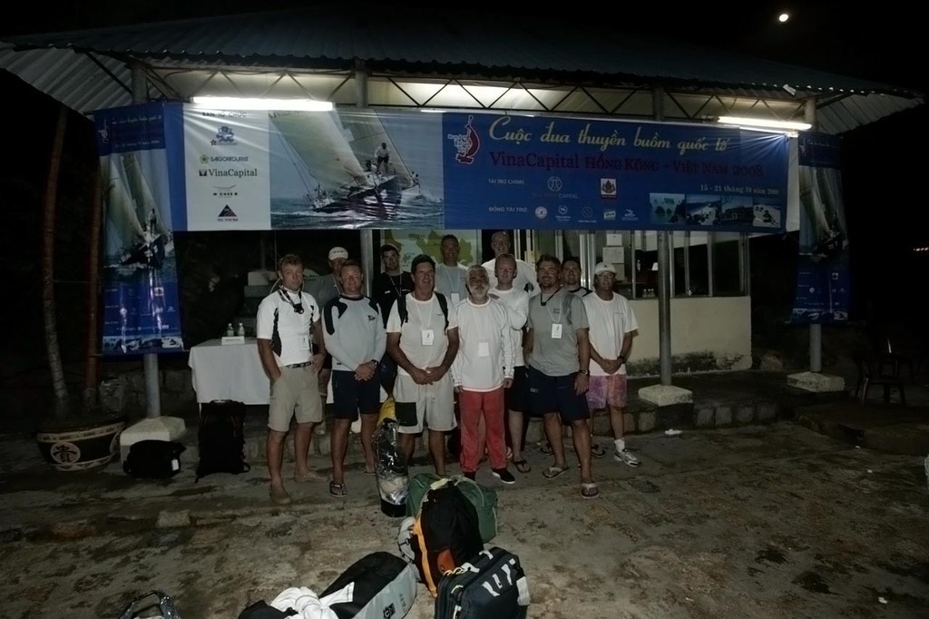 Island Fling crew, all cleared in. Where’s the beer? VinaCapital Vietnam Race 2008 © Guy Nowell http://www.guynowell.com