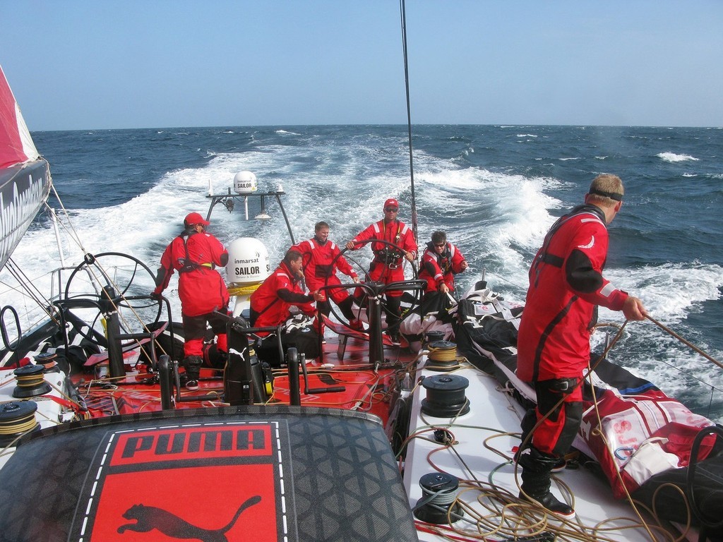 Rick Deppe/PUMA Ocean Racing. PUMA Ocean Racing on leg 1 of the Volvo Ocean Race © Volvo Ocean Race http://www.volvooceanrace.com