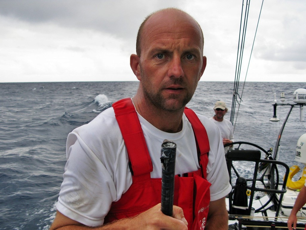 Green Dragon’s broken forestay © Guo Chuan/Green Dragon Racing/Volvo Ocean Race http://www.volvooceanrace.org