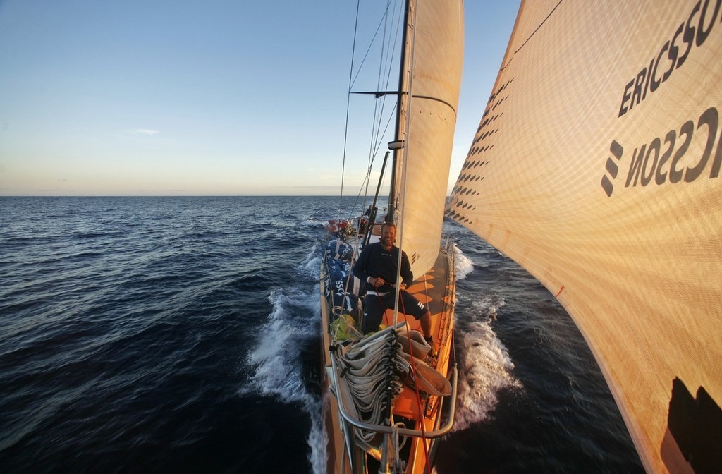 Ericsson 3 on the home straight to Rio de Janeiro, on leg 5 of the Volvo Ocean Race © Gustav Morin/Ericsson Racing Team/Volvo Ocean Race http://www.volvooceanrace.org