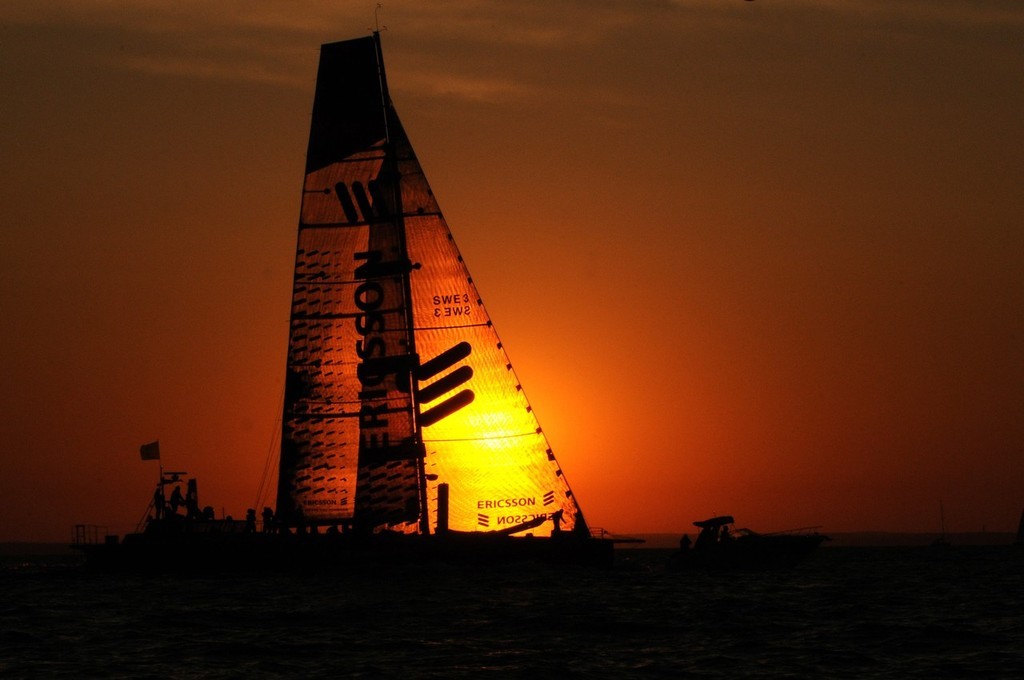 For EDITORIAL USE only, Dave Kneale/Volvo Ocean Race

Ericsson 3, skippered by Magnus Olsson (SWE) finish fourth on leg 10 in St Petersburg, crossing the line at 01:04:48 GMT

The Volvo Ocean Race 2008-09 will be the 10th running of this ocean marathon. Starting from Alicante in Spain, on 4 October 2008, it will, for the first time, take in Cochin, India, Singapore and Qingdao, China before finishing in St Petersburg, Russia for the first time in the history of the race. Spann photo copyright  David Kneale/Volvo Ocean Race http://www.volvooceanrace.com/ taken at  and featuring the  class